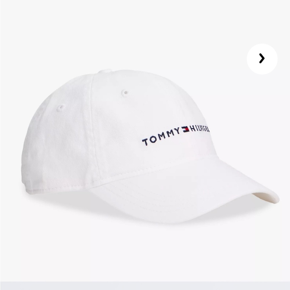 Tommy Hilfiger Classic White Baseball Cap